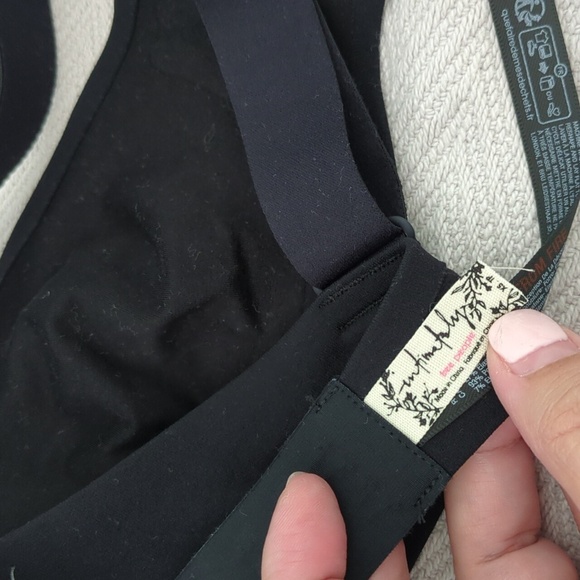 free People Intimately Bonded Under wire Black Women's Intimate Bra Xs - Picture 6 of 7